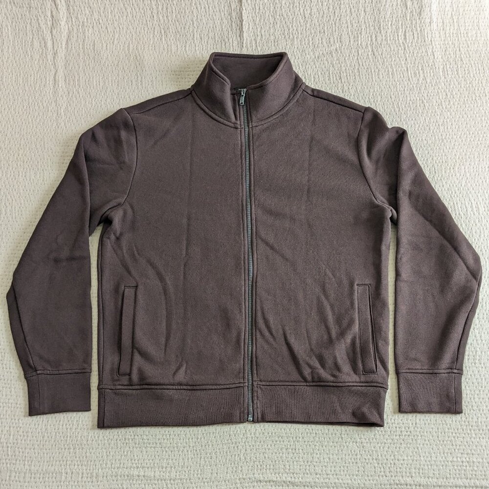 🧥 Banana Republic Full Zip Jacket - Roasted Cacao - Size M - NWT